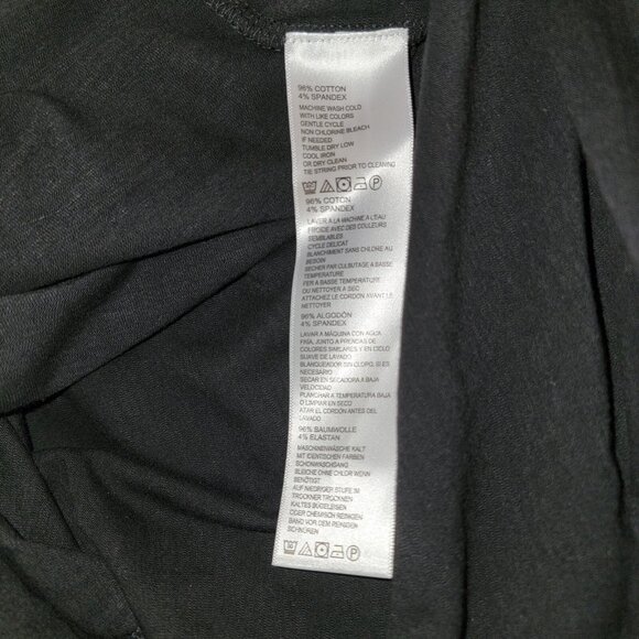 Tommy Bahama Jer-Sea Sheath Dress Women LARGE Black Vacation Beach - Picture 5 of 6